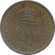 5 Pfennige - Frederick Francis II obverse image