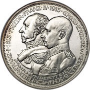 3 Mark - Frederick Francis IV obverse image