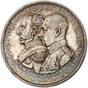3 Mark - Frederick Francis IV Pattern obverse image