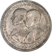 5 Mark - Frederick Francis IV obverse image