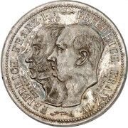 5 Mark - Frederick Francis IV Pattern obverse image