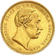 10 Mark - Frederick Francis III obverse image