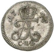 3 Gute Pfennig - Adolphus Frederick III obverse image