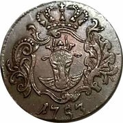 3 Pfennig - Adolph Frederick IV obverse image