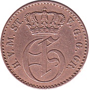 3 Pfenninge - George obverse image