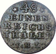 1⁄48 Thaler - Adolphus Frederick IV, Germany, 1763-1766 reverse image