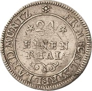 1⁄24 Thaler - Adolphus Frederick III, Germany, 1747 reverse image
