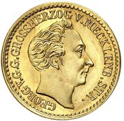 4 Schillinge - George Gold Pattern obverse image