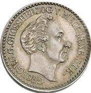 4 Schillinge - George Mule, Germany, 1846 reverse image