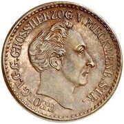 4 Schillinge - George Copper pattern strike obverse image