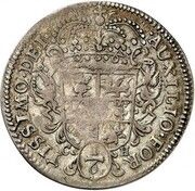 ⅙ Thaler - Adolphus Frederick III, Germany, 1703 reverse image