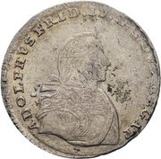 ⅙ Thaler - Adolphus Frederick IV obverse image