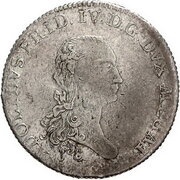 ⅔ Thaler - Adolphus Frederick IV obverse image