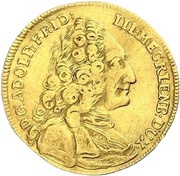 1 Ducat - Adolphus Frederick III Bicentenary of the Reformation obverse image