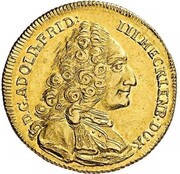 1 Pistole - Adolphus Frederick III obverse image