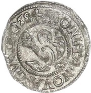 1 Dreiling - Albert VII, Germany, 1528-1529 reverse image
