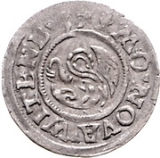 1 Dreiling - Albert VII, Germany, 1537 reverse image