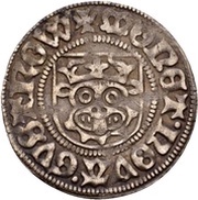 1 Sechsling - Magnus II and Balthasar Güstrow, Germany, 1477-1503 reverse image