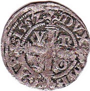 1 Sechsling - John Albert I, Germany, 1552 reverse image
