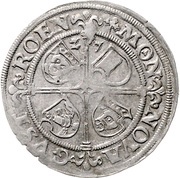1 Groschen - Albert VII, Germany, 1527 reverse image
