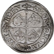 1 Groschen - Albert VII, Germany, 1528-1529 reverse image