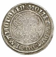 2 Schillings - Albert VII, Germany, 1523 reverse image