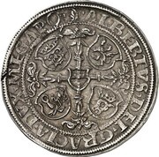 1 Thaler - Albert VII Salvatortaler obverse image