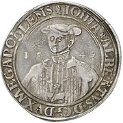 1 Thaler - John Albert I obverse image