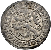 1 Groschen - Frederick III, Germany, 1349-1381 reverse image