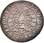 1 Groschen "Helmgroschen" - Frederick IV, Germany, 1404-1411 reverse image