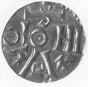 Denier anonymous, Germany, 1030-1050 reverse image