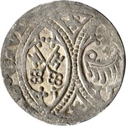 1 Pfennig - Otto III vom Berge, Germany, 1384-1398 reverse image