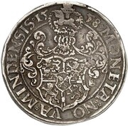 1 Thaler - George of Braunschweig-Wolfenbüttel, Germany, 1558 reverse image