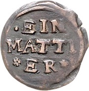 1 Matthier Siege coinage, Germany, 1634 reverse image
