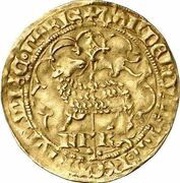 1 Gold Agnel - Frederick III obverse image