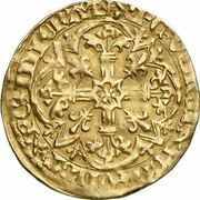 1 Gold Agnel - Frederick III, Germany, 1419 reverse image