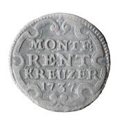 1 Rentenkreuzer - Maximilian Joseph Ernest, Germany, 1737 reverse image