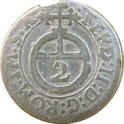 2 Kreuzers - Hugh XIII, Germany, 1625-1629 reverse image