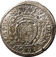 15 Kreuzers - John X, Germany, 1679 reverse image