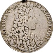 ¼ Thaler - Anthony III obverse image