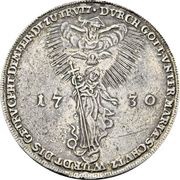½ Thaler - Anthony III, Germany, 1730 reverse image