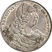 1 Thaler - Maximilian Joseph Ernest obverse image
