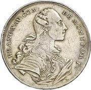 1 Thaler - Francis Xaver obverse image