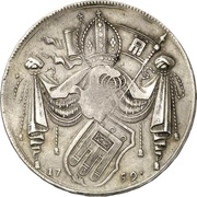 1 Thaler - Francis Xaver, Germany, 1759 reverse image