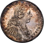 1 Thaler, Germany, 1767 reverse image