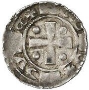 Denier - Burchard de Holte, Germany, 1098-1118 reverse image