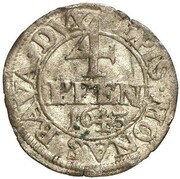 4 Pfennig - Ferdinand of Bayern, Germany, 1643 reverse image