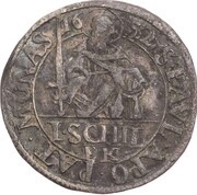 1 Schilling - Christoph Bernhard of Galen, Germany, 1652-1654 reverse image
