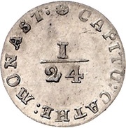 1⁄24 Thaler - Sede Vacante, Germany, 1801 reverse image