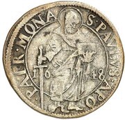 2 Schillings - Ferdinand of Bayern, Germany, 1648 reverse image